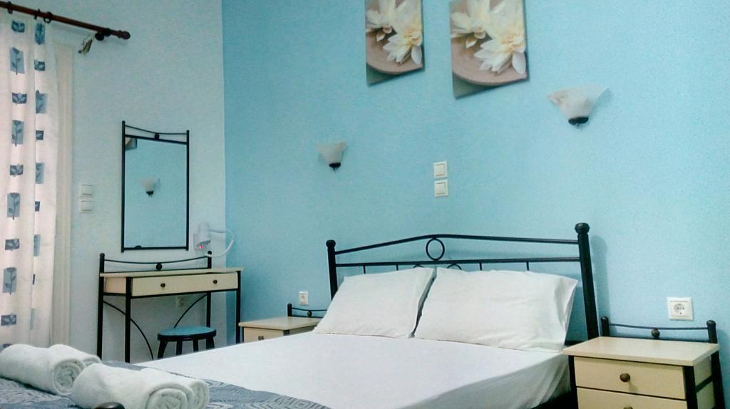 Galini Hotel Bed And Breakfast สกาลา ภายนอก รูปภาพ